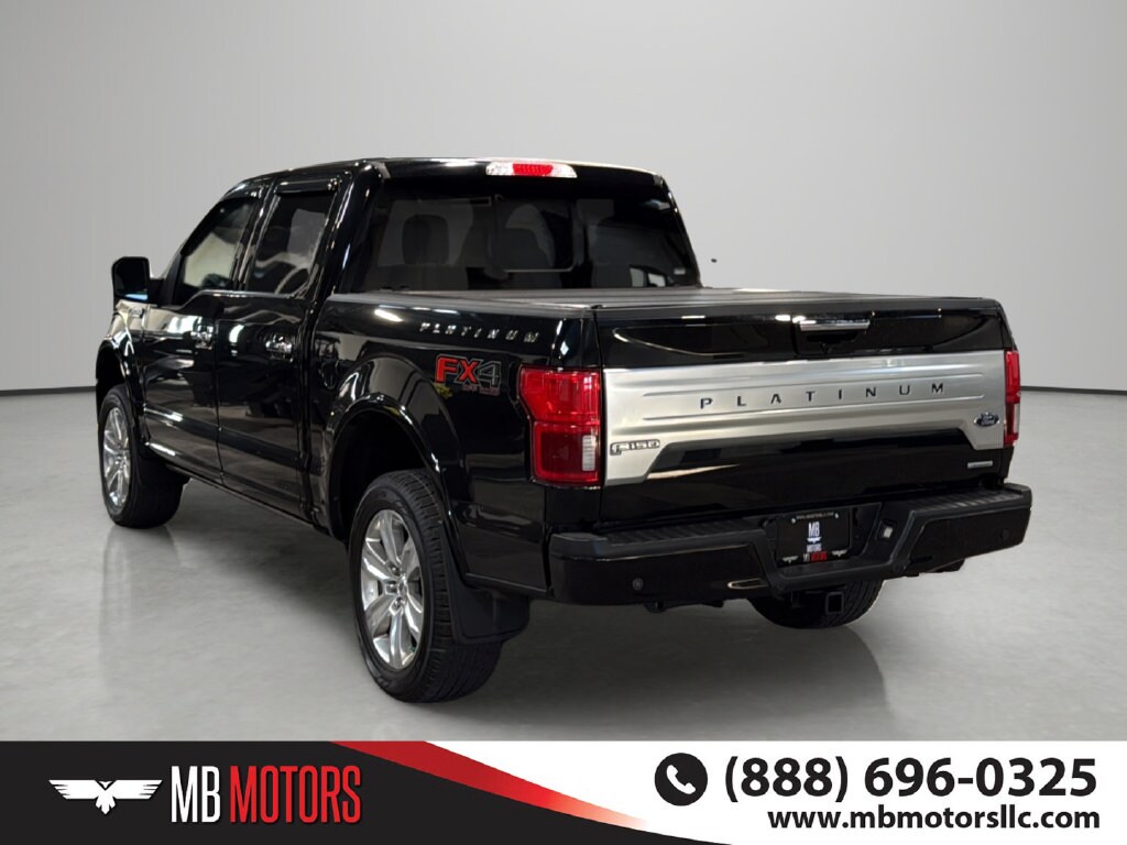 Used 2018 Ford F-150 Platinum Truck SuperCrew Cab