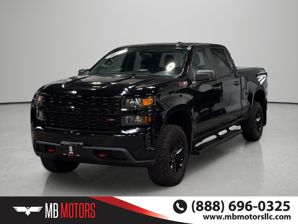 Used 2021 Chevrolet Silverado 1500 Custom Trail Boss Truck Crew Cab