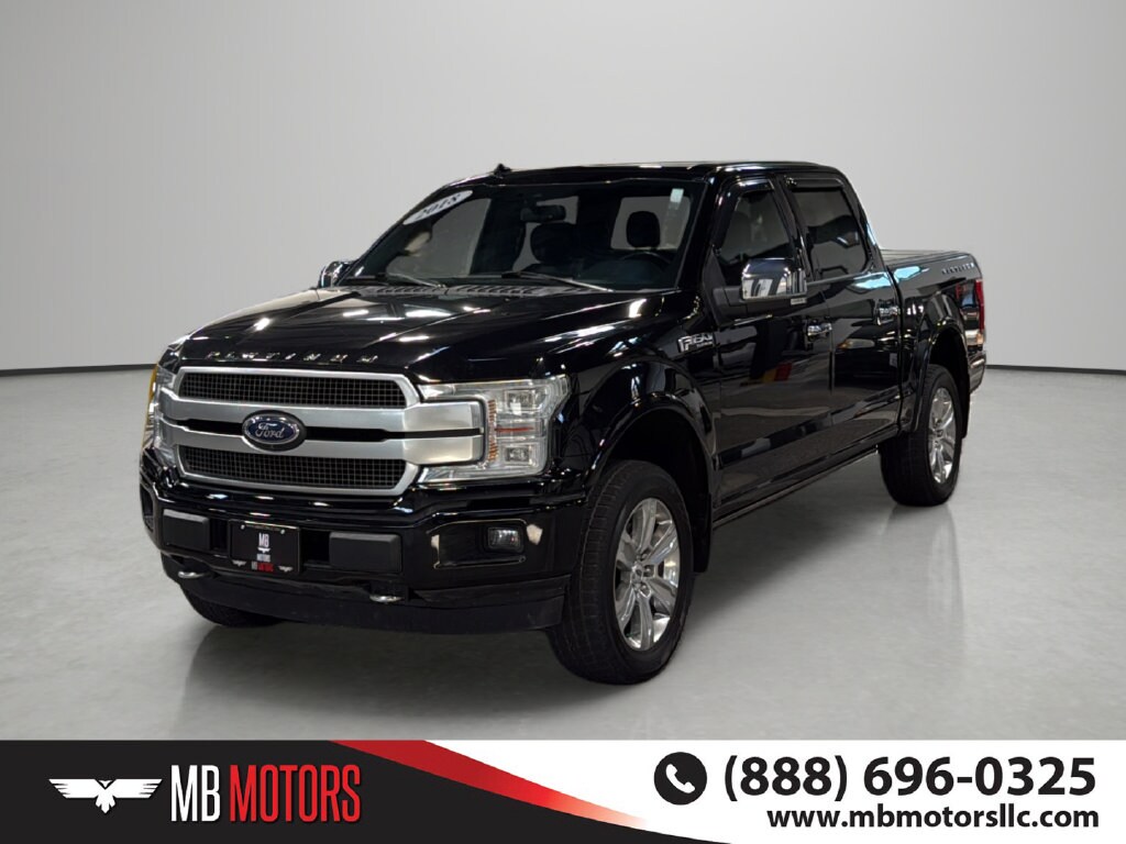 Used 2018 Ford F-150 Platinum Truck SuperCrew Cab