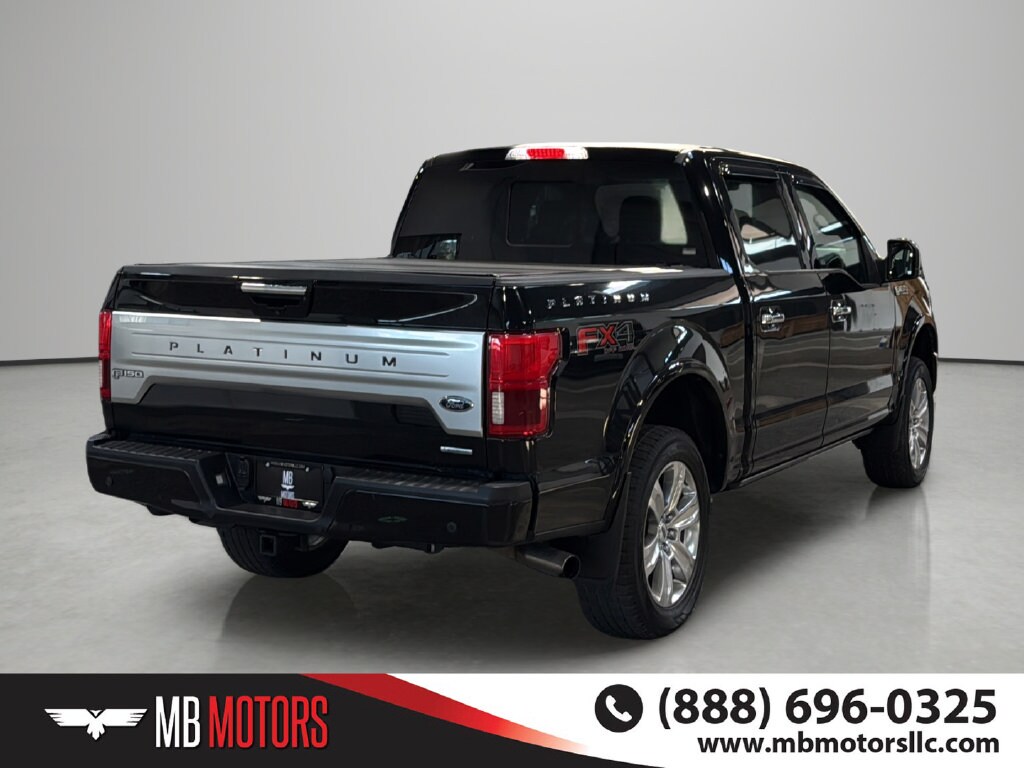 Used 2018 Ford F-150 Platinum Truck SuperCrew Cab