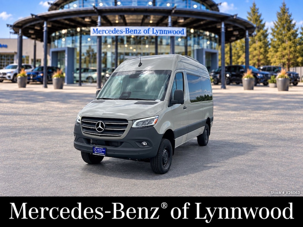 New 2026 Mercedes-Benz Sprinter 2500 Passenger 144 WB AWD Minivan/Van