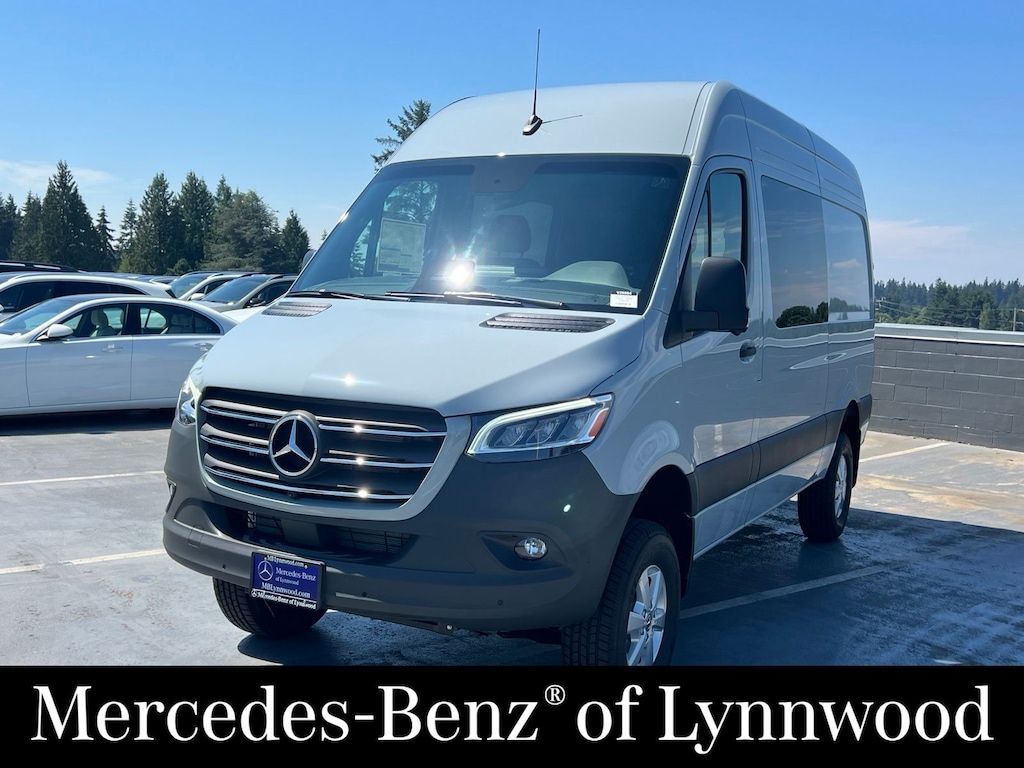 New 2026 Mercedes-Benz Sprinter 2500 Crew 144 WB AWD Cargo Van