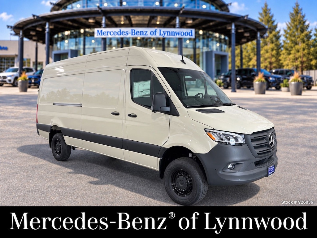 New 2026 Mercedes-Benz Sprinter 2500 Cargo 170 WB AWD Cargo Van