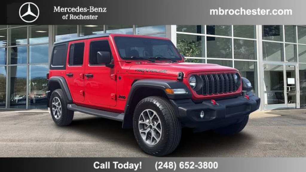 Used 2024 Jeep Wrangler Sport S SUV