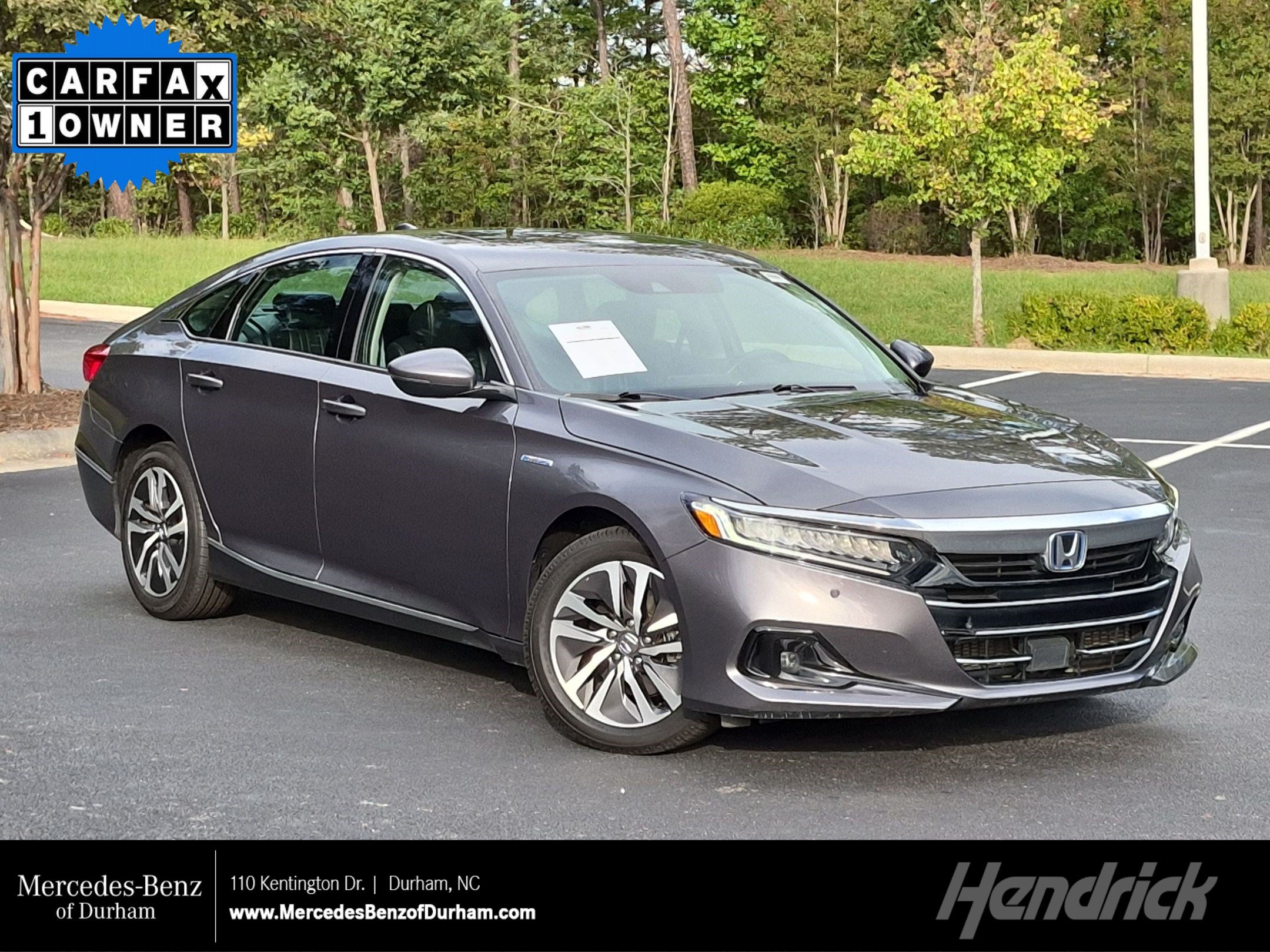 Used 2021 Honda Accord Hybrid EX-L Sedan