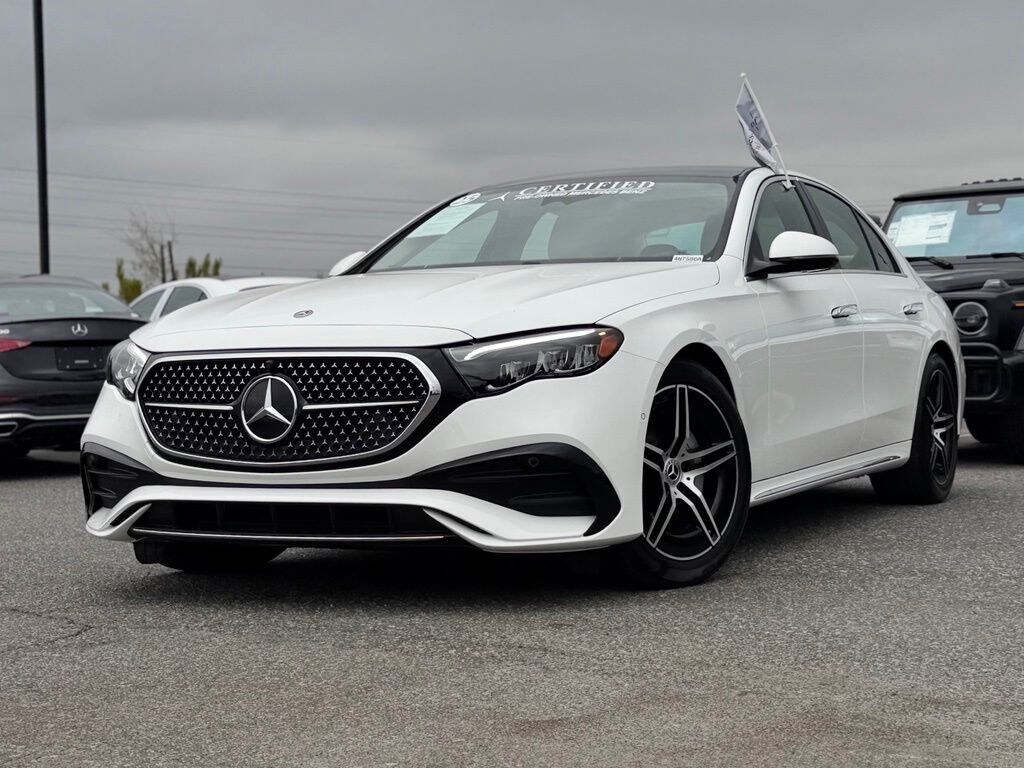 Certified 2025 Mercedes-Benz E-Class E 350 Sedan
