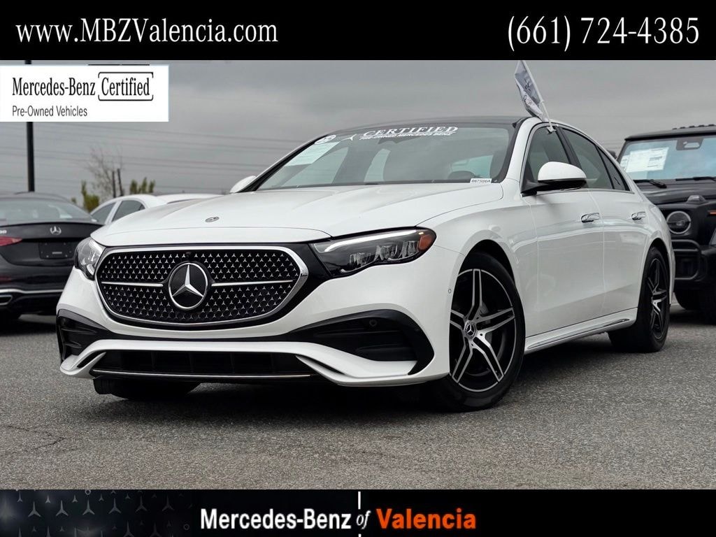 Certified 2025 Mercedes-Benz E-Class E 350 Sedan