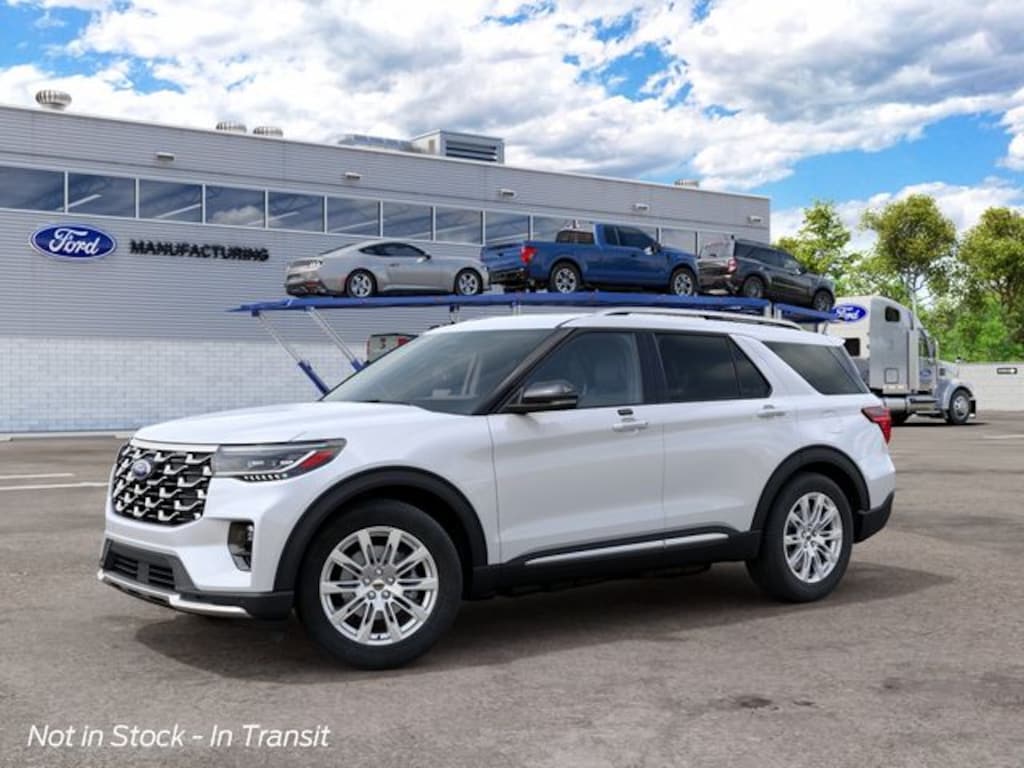 New 2027 Ford Explorer Platinum SUV