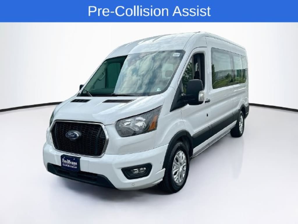 Certified 2023 Ford Transit-350 XLT Wagon Medium Roof Van