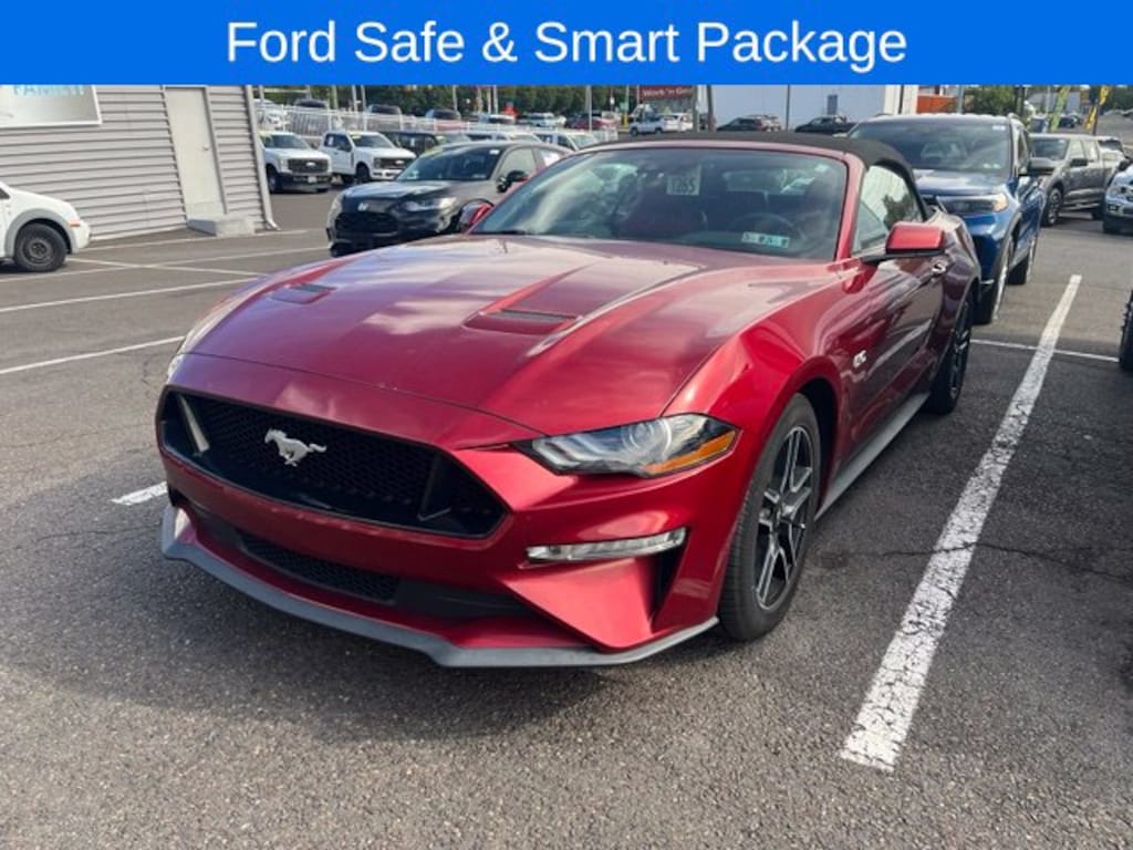 Certified 2019 Ford Mustang GT Premium Convertible