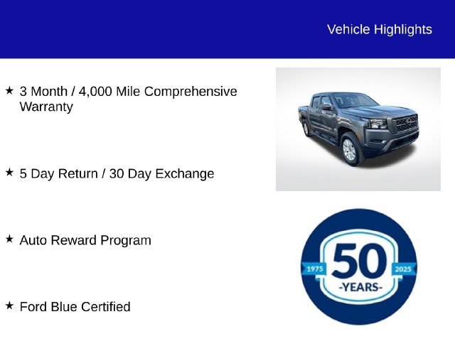 Used 2022 Nissan Frontier SV Truck Crew Cab