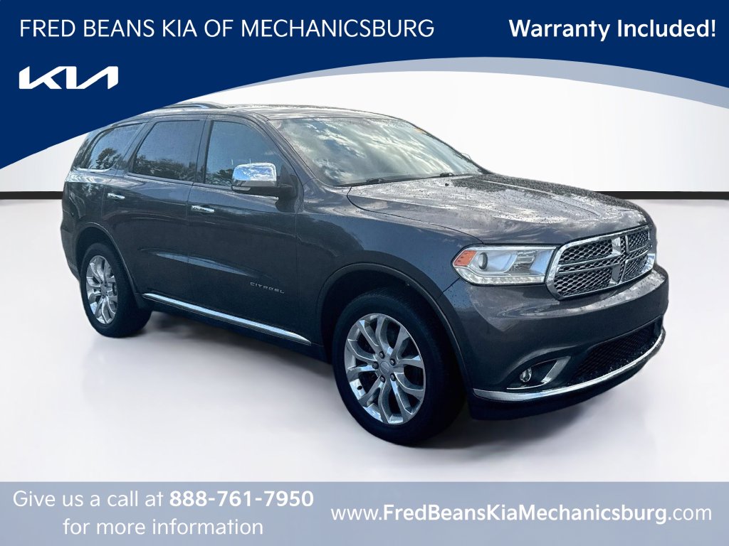 2018 Dodge Durango Citadel