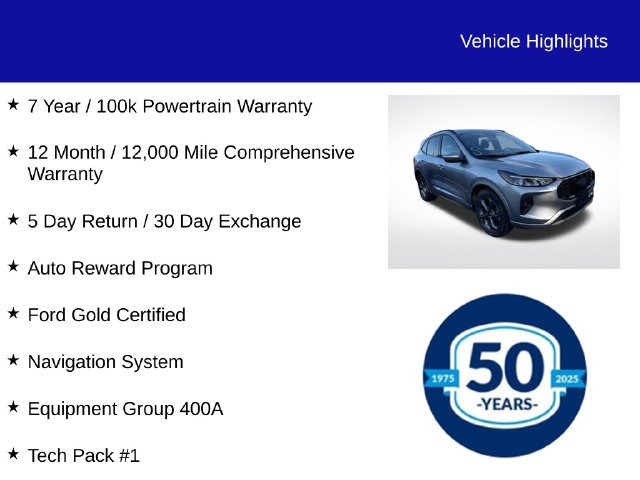 Certified 2023 Ford Escape Hybrid ST-Line Select SUV