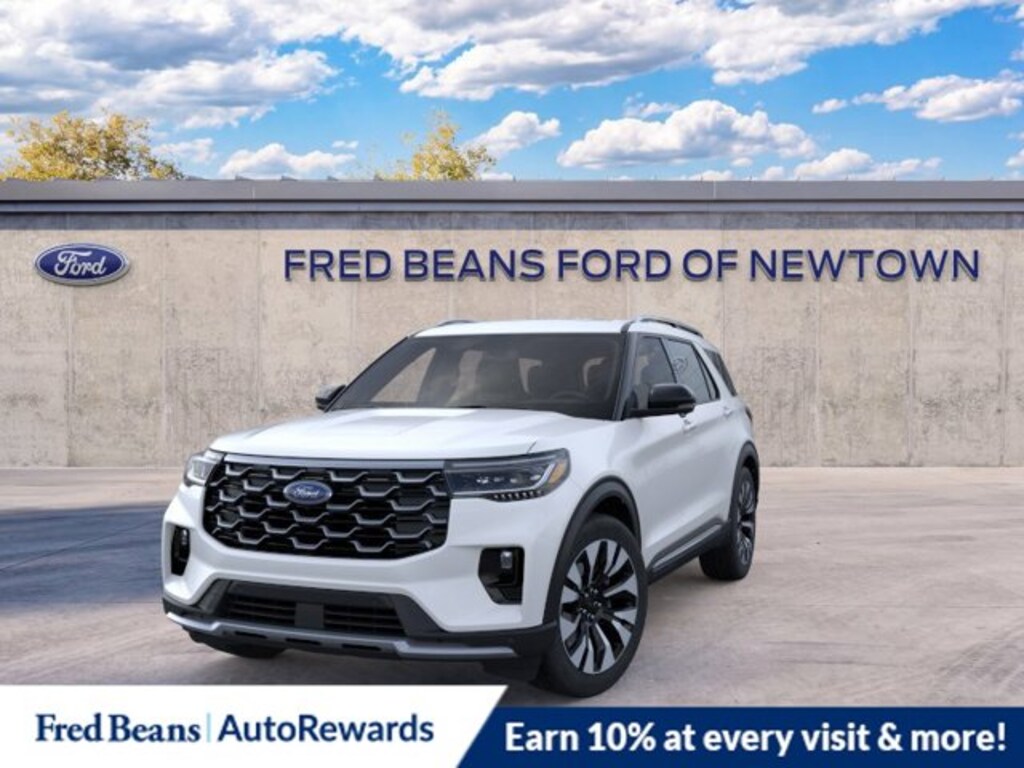New 2026 Ford Explorer Platinum SUV