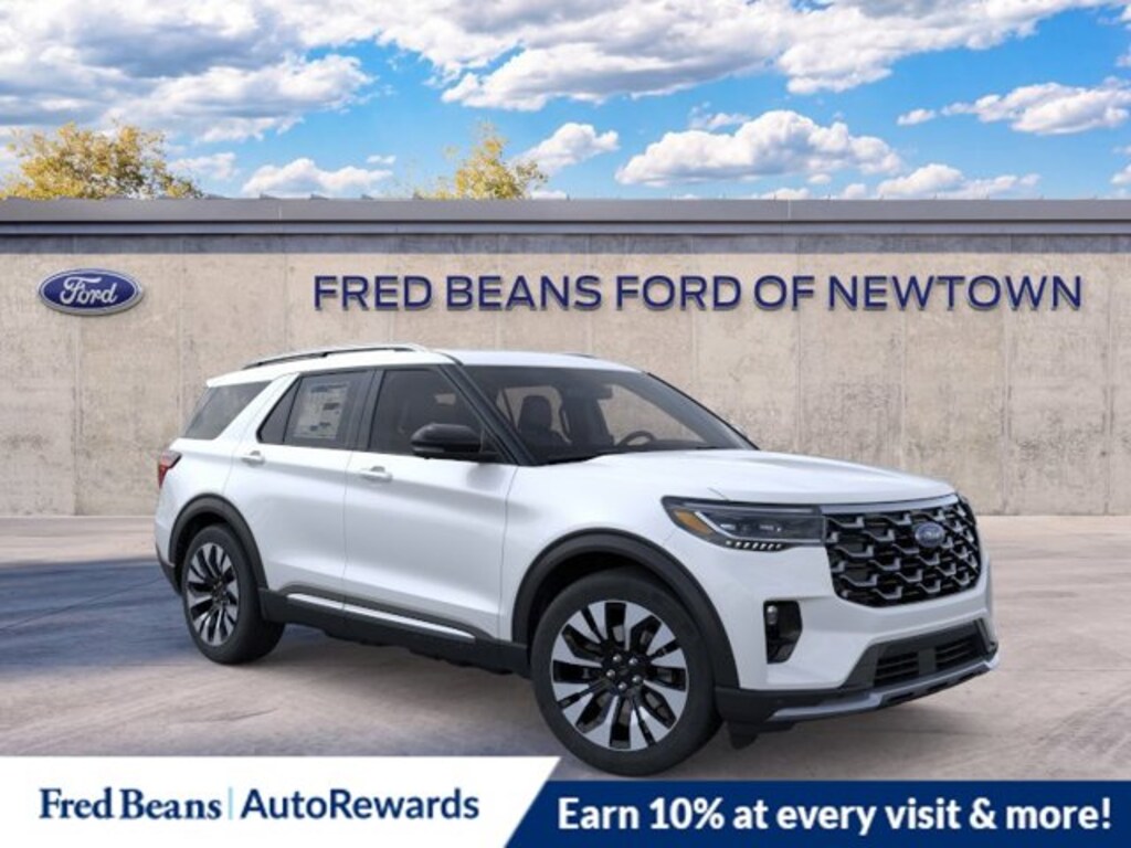 New 2026 Ford Explorer Platinum SUV