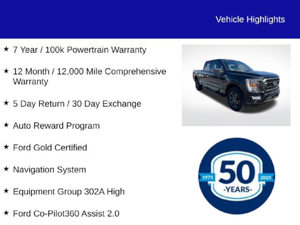 Certified 2023 Ford F-150 XLT Truck SuperCrew Cab