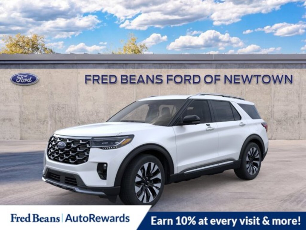 New 2026 Ford Explorer Platinum SUV