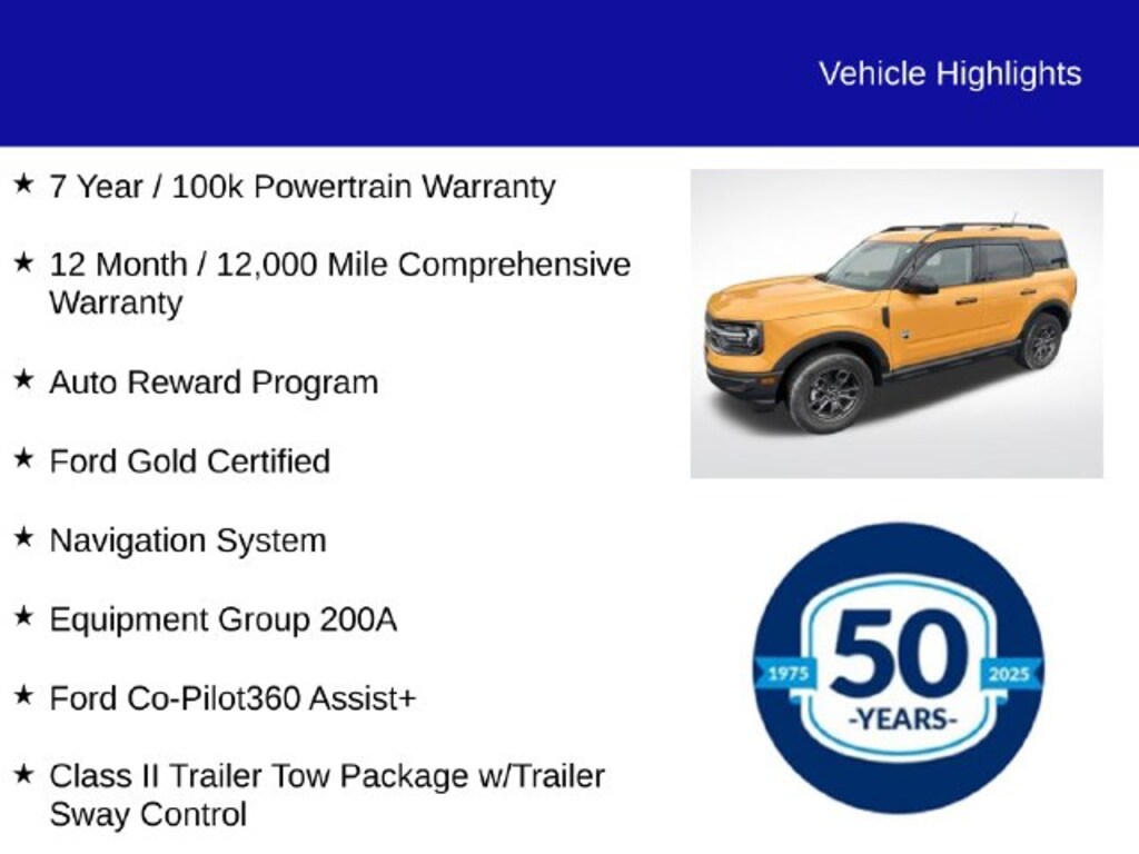 Certified 2022 Ford Bronco Sport Big Bend SUV