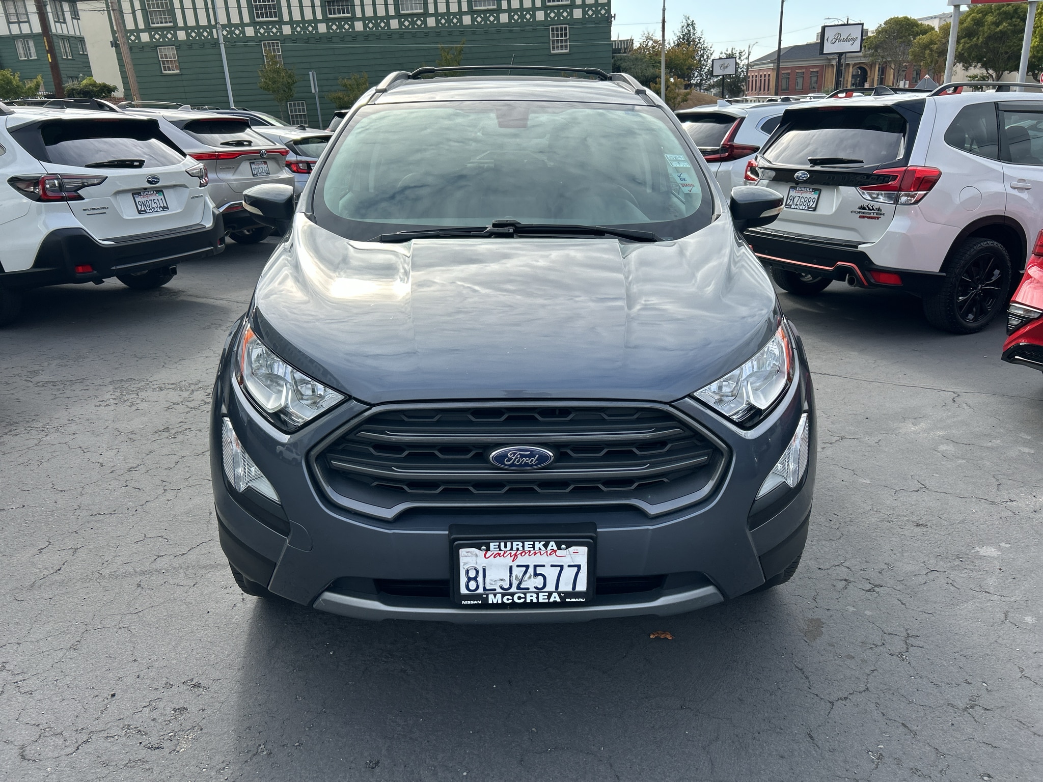 Used 2018 Ford Ecosport SES with VIN MAJ6P1CL0JC165263 for sale in Eureka, CA