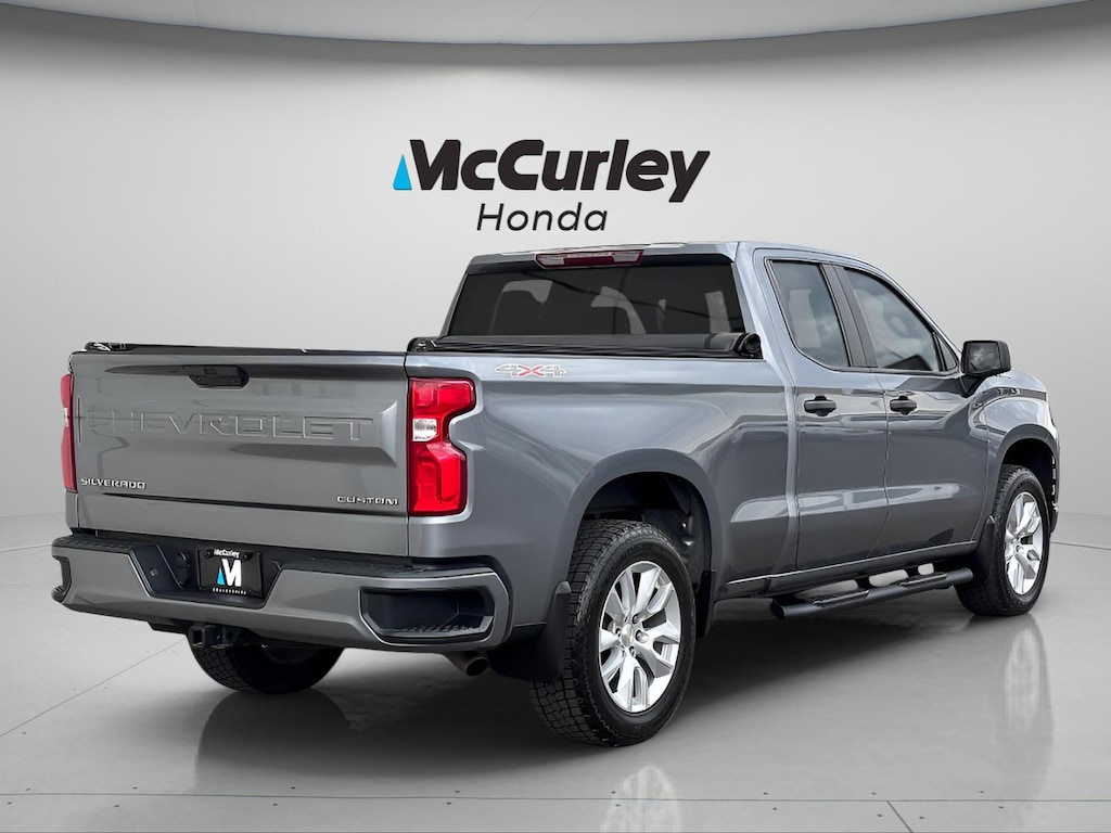 Used 2021 Chevrolet Silverado 1500 Custom Truck Double Cab