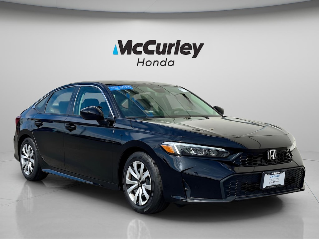 Certified 2025 Honda Civic Sedan LX Sedan