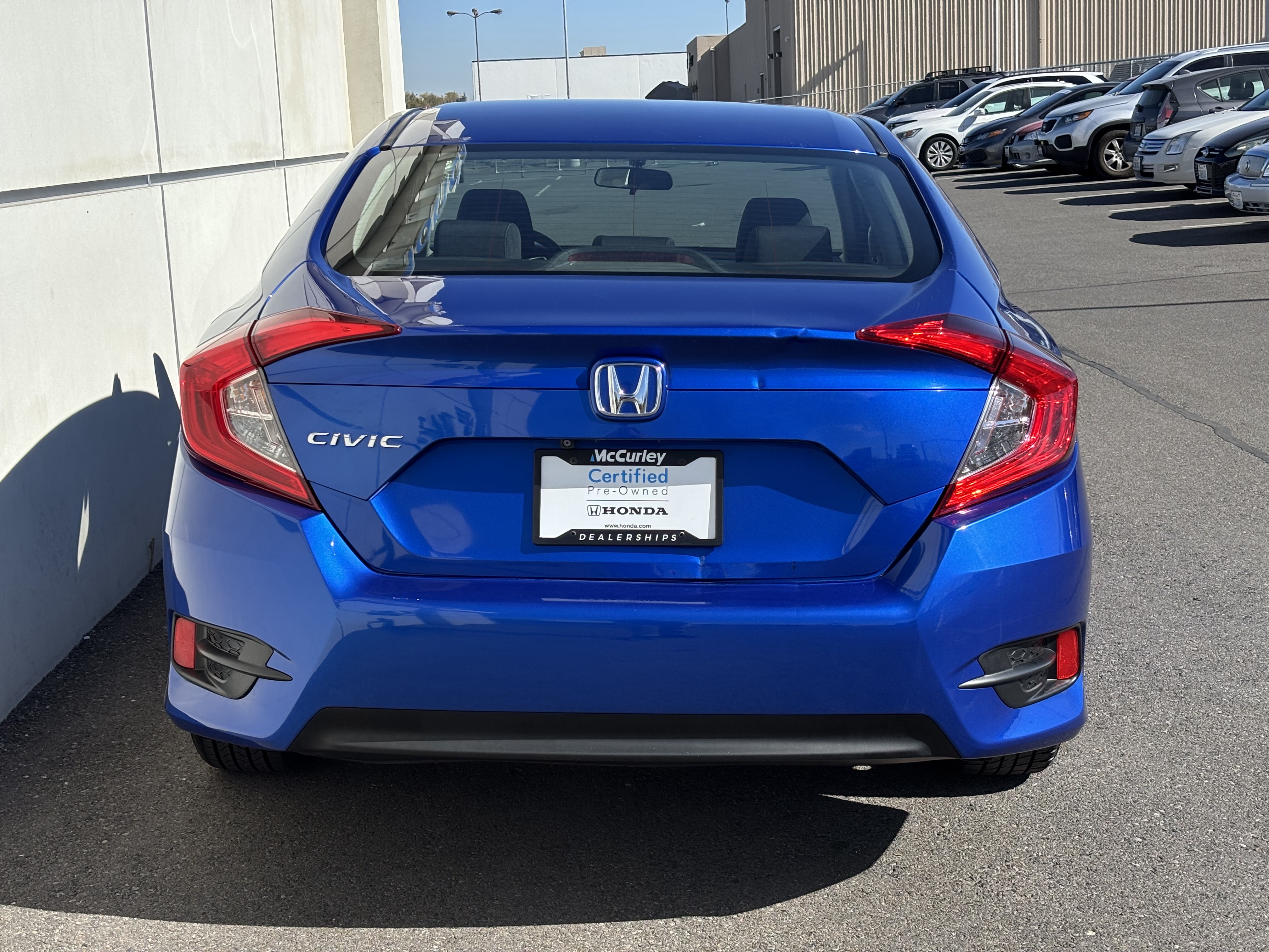 Certified 2018 Honda Civic LX Sedan