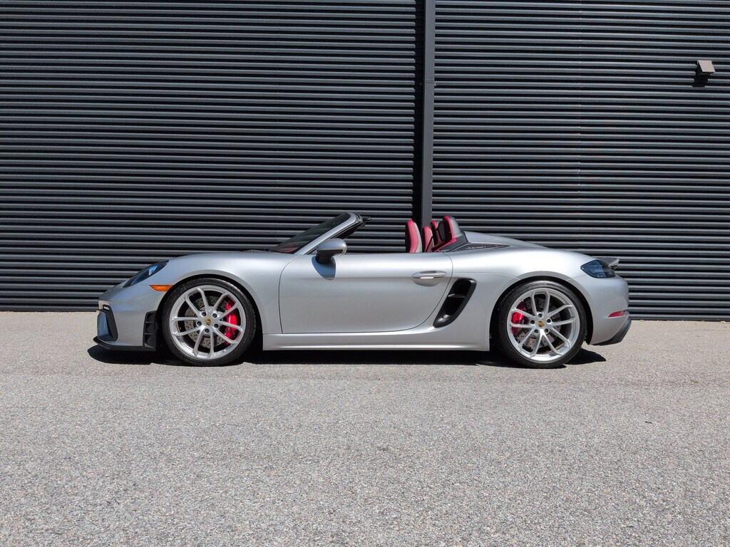 Certified 2021 Porsche 718 Spyder Cabriolet