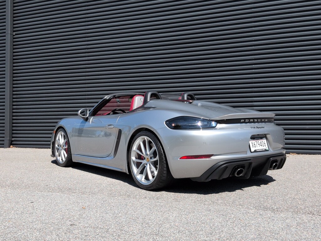 Certified 2021 Porsche 718 Spyder Cabriolet