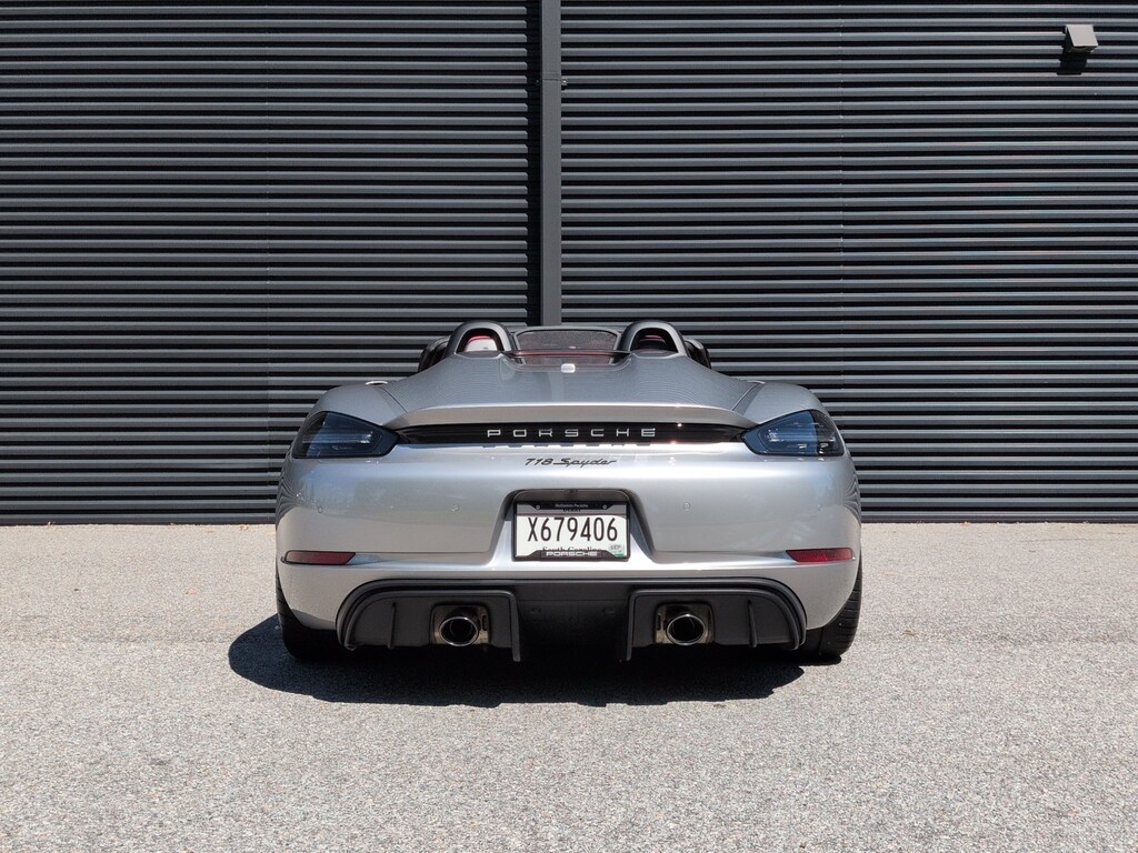 Certified 2021 Porsche 718 Spyder Cabriolet