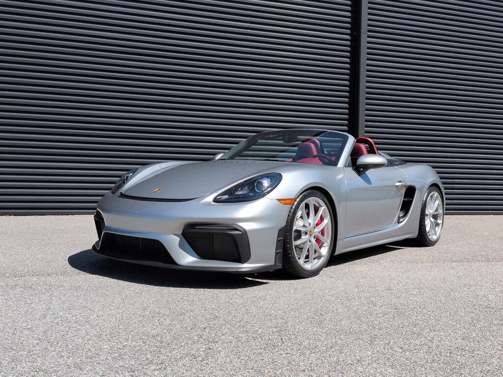 Certified 2021 Porsche 718 Spyder Cabriolet