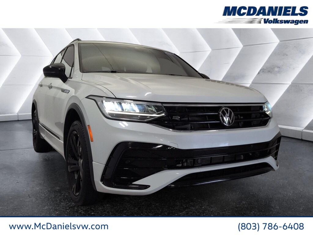 Certified 2024 Volkswagen Tiguan 2.0T SE R-Line Black SUV