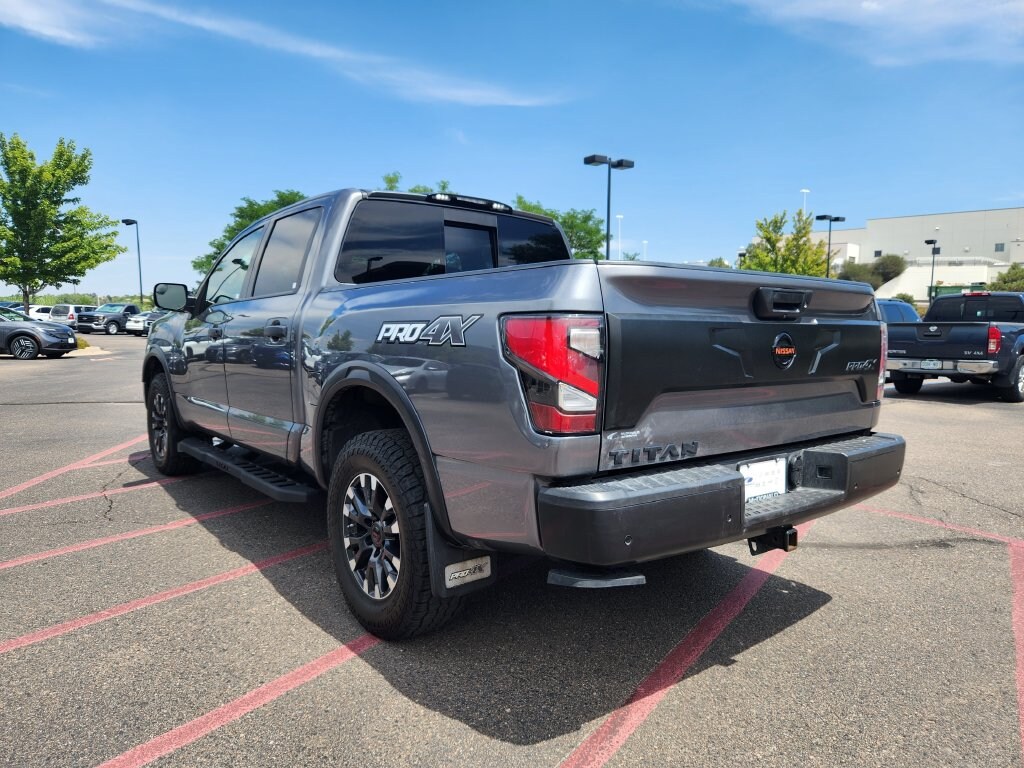 Used 2021 Nissan Titan PRO-4X Truck Crew Cab