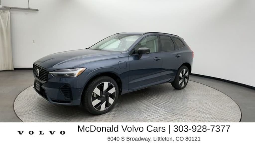 Certified 2024 Volvo XC60 Recharge Plug-In Hybrid T8 Plus Dark Theme SUV