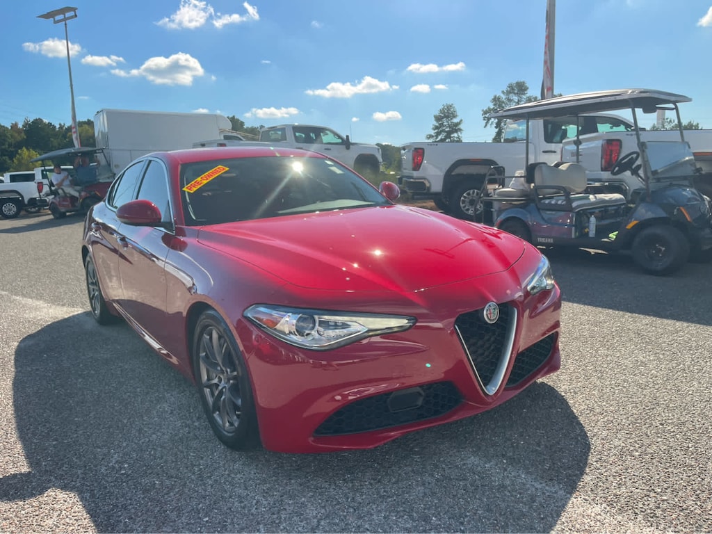Used 2018 Alfa Romeo Giulia 4DR SDN RWD