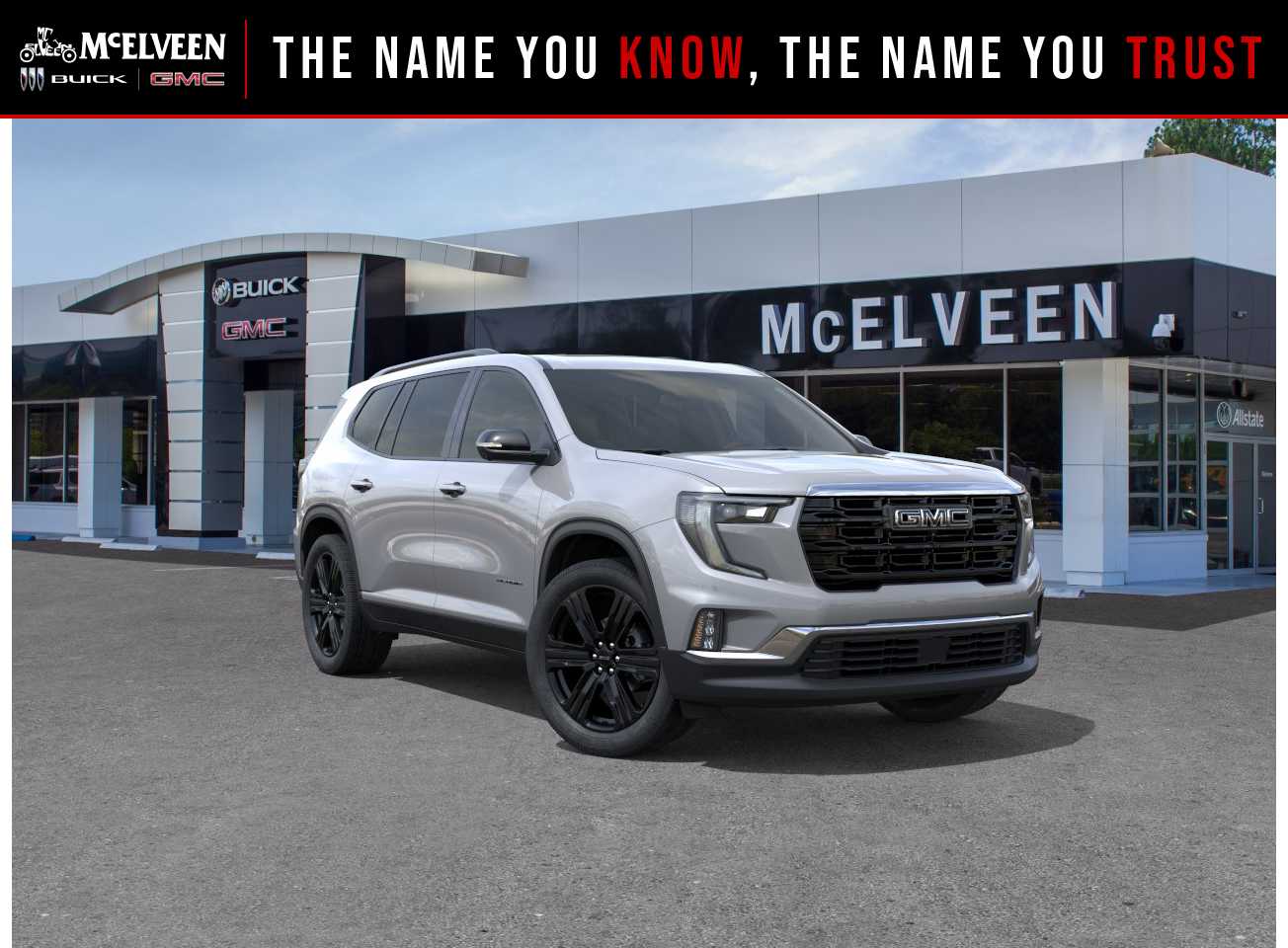 New 2026 GMC Acadia Elevation SUV