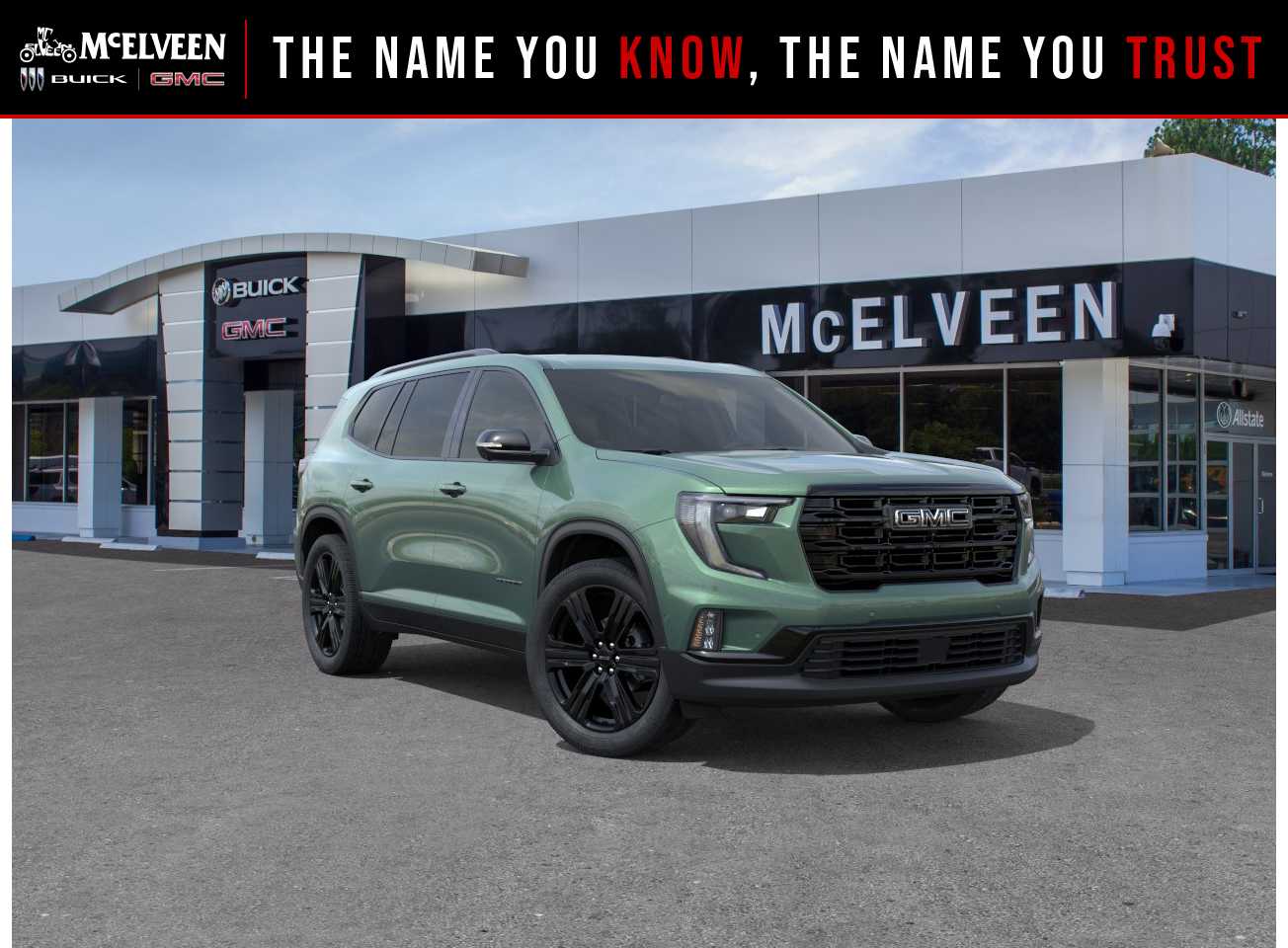 New 2027 GMC Acadia Elevation SUV