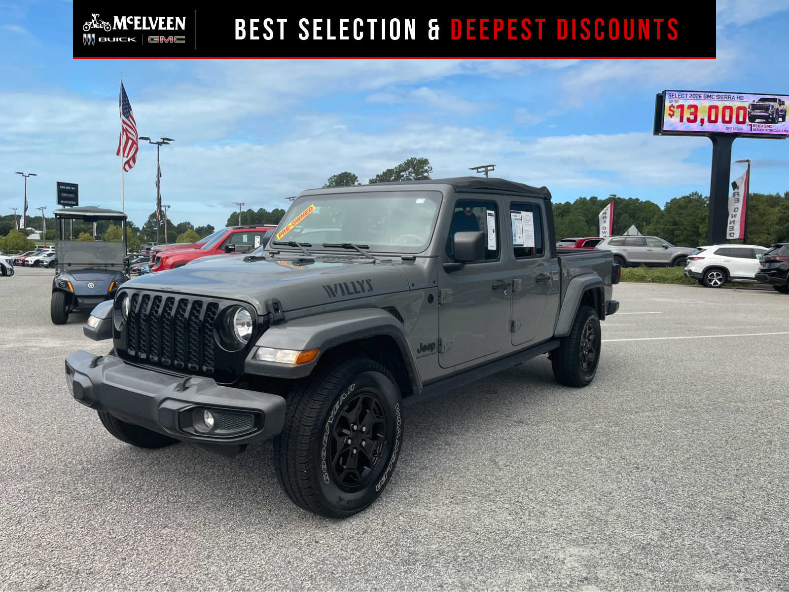 Used 2021 Jeep Gladiator Willys