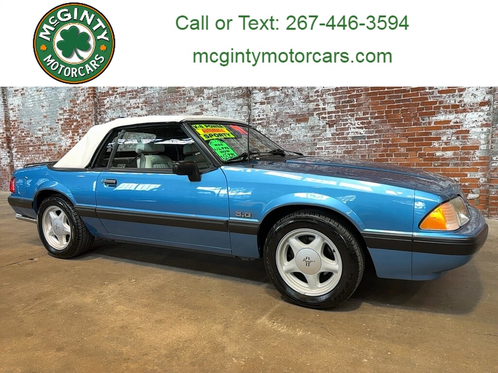 Used 1991 Ford Mustang LX 5.0 Convertible