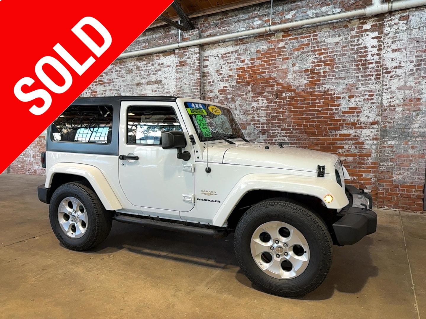 Used 2015 Jeep Wrangler Sahara 4x4 SUV