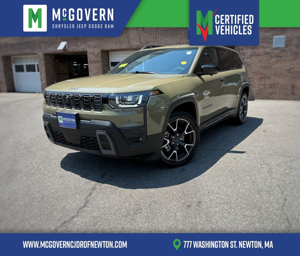 New 2026 Jeep Cherokee Overland Sport Utility