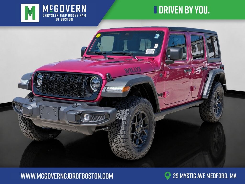 New 2026 Jeep Wrangler Willys Sport Utility
