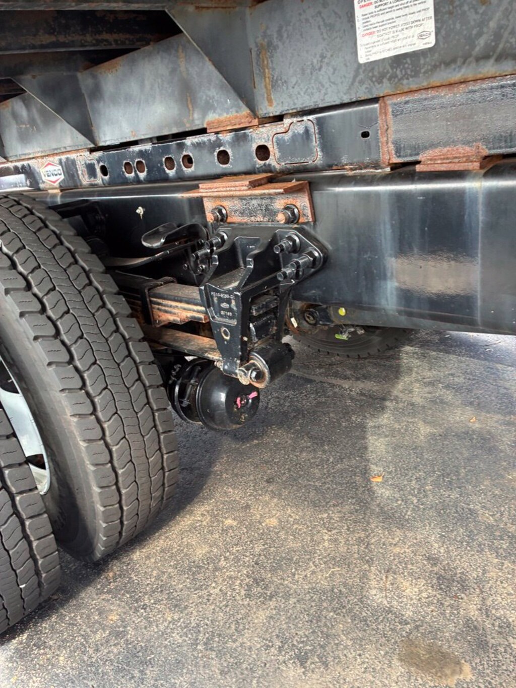 Used 2022 Ford F-750SD Diesel Flatbed Dump Truck