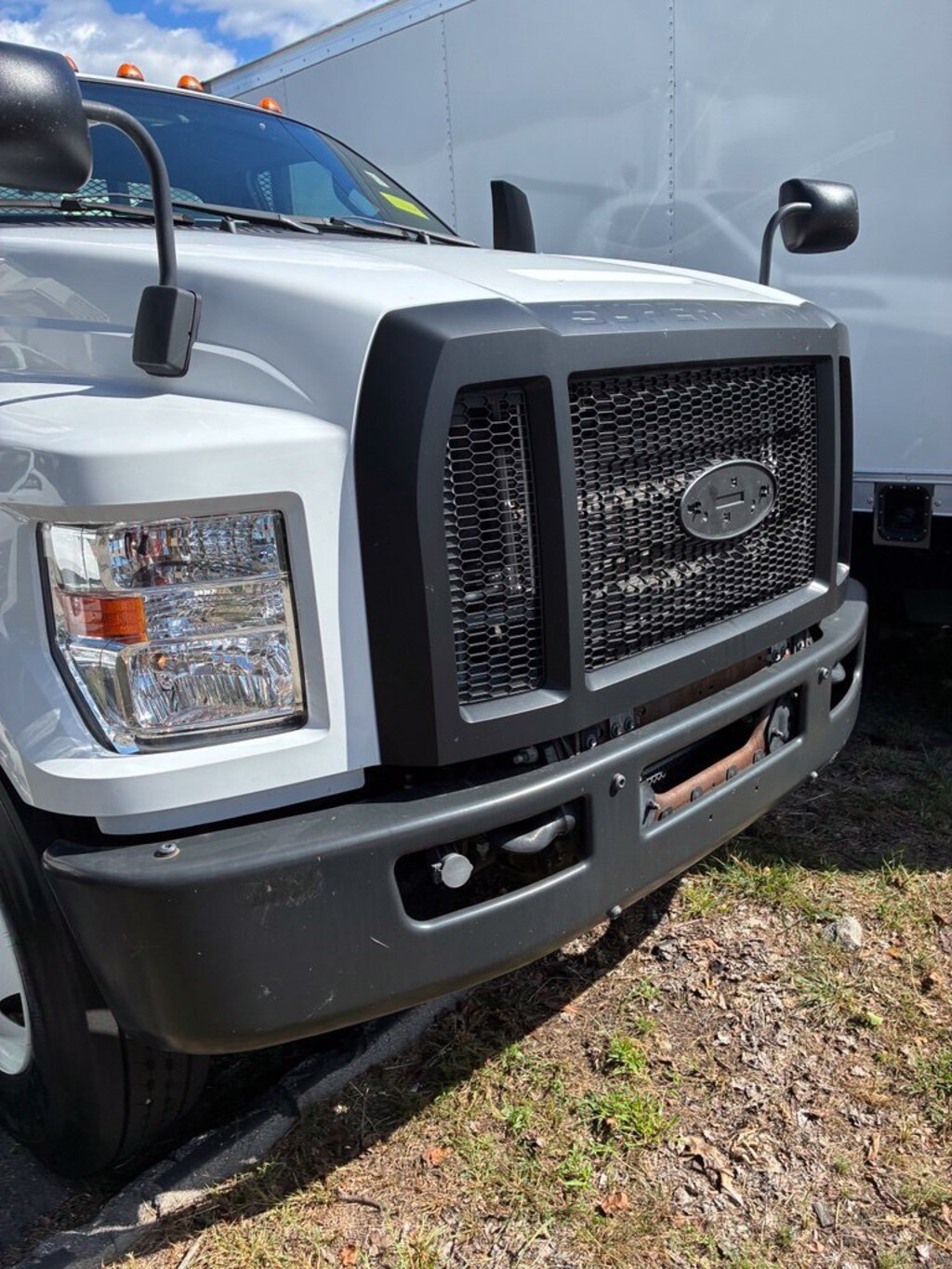 Used 2022 Ford F-750SD Diesel Flatbed Dump Truck