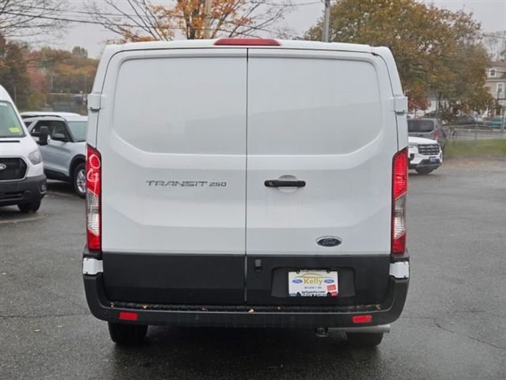 New 2024 Ford Transit-250 White Cargo Van Cargo Van