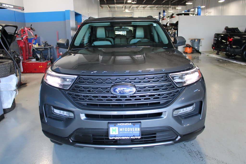 Used 2021 Ford Explorer XLT with VIN 1FMSK8DH2MGA09745 for sale in Everett, MA