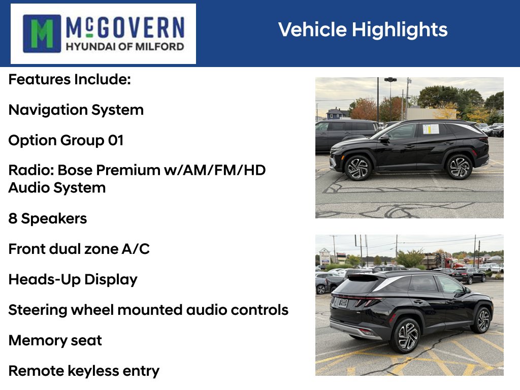 Certified 2025 Hyundai Tucson Limited SUV