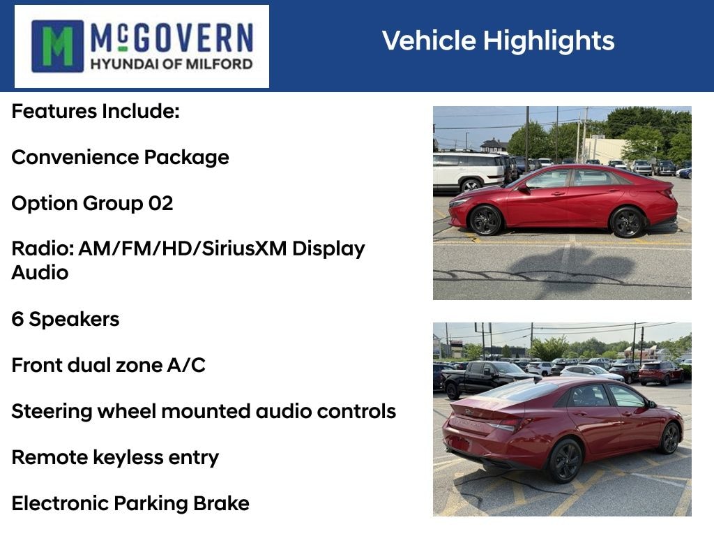 Used 2022 Hyundai Elantra SEL Sedan