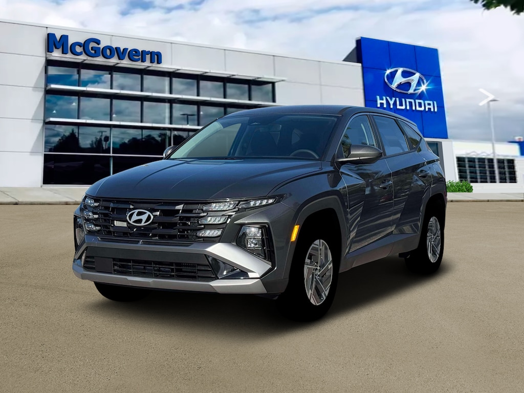 New 2026 Hyundai Tucson Hybrid Blue SUV
