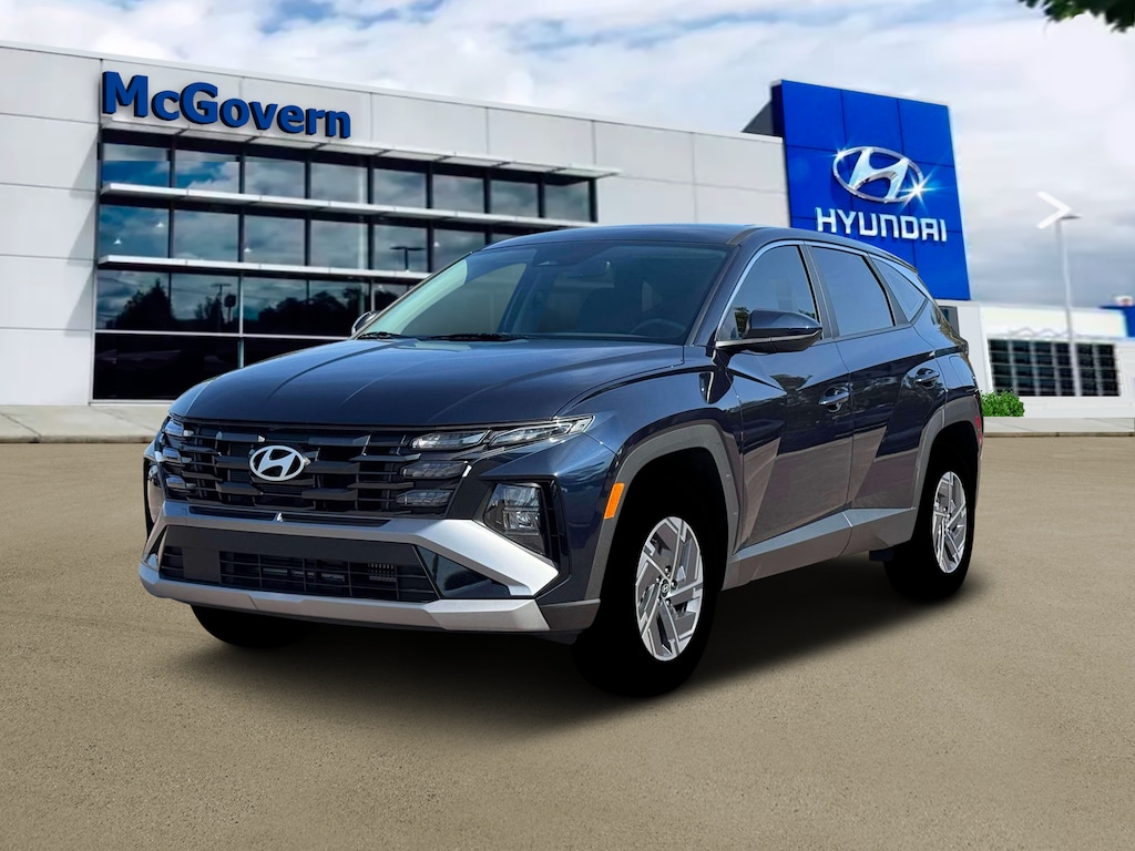 New 2026 Hyundai Tucson Hybrid Blue SUV