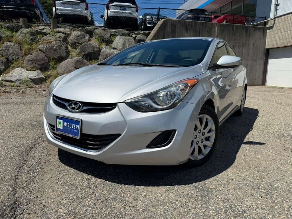 Used 2013 Hyundai Elantra GLS with VIN 5NPDH4AEXDH230567 for sale in Newton, MA